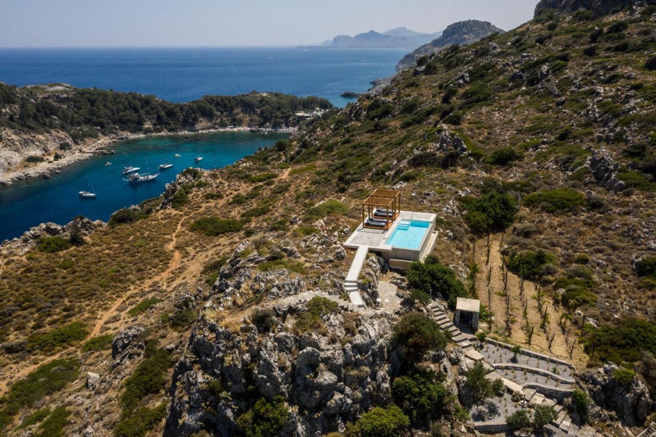 Pristine Seaview Villa , With 5-Star Resort Access Faliraki Exterior foto